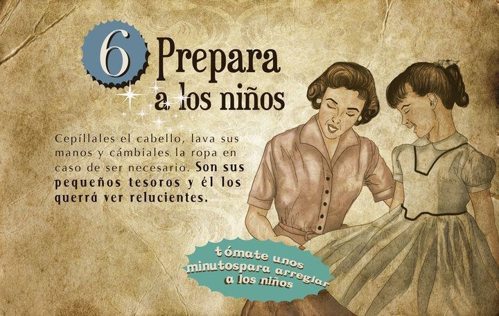Prepara los niños