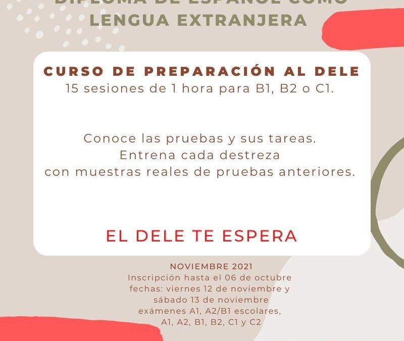 El DELE te espera